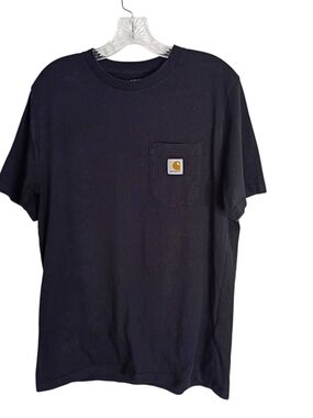Carhartt Men’s Black Pocket T-Shirt Large